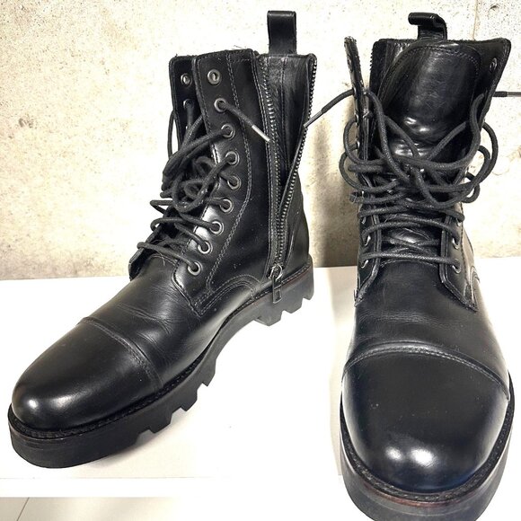 Mens Leather BOOTS - Picture 2 of 4